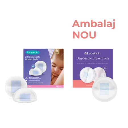 Tampoane pentru san, 24 bucati, Lansinoh 660686