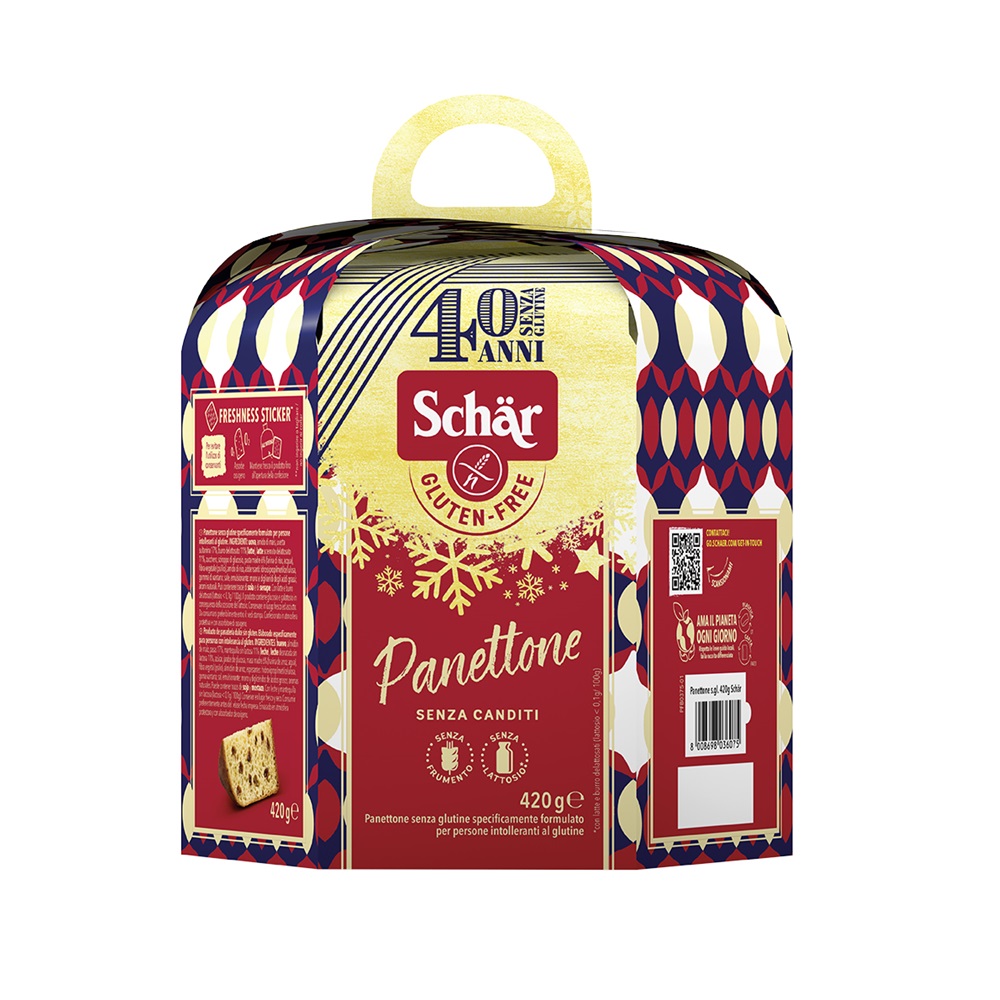 Panettone fara gluten, 420 g, Schar