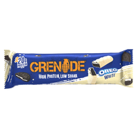Baton proteic Oreo White Carb Killa, 60 g, Grenade