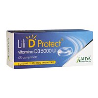 Vitamina D3 5000 UI Lili D Protect, 60 comprimate, Adya Green Pharma