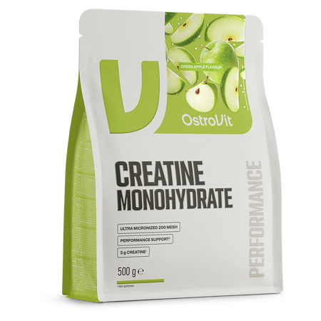 Creatiana monohidrata cu aroma de mar verde, 500 g, OstroVit