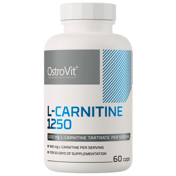 L-carnitina 1250, 60 capsule, OstroVit