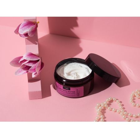 Crema hidratanta pentru corp cu magnolie si piper roz, 200 ml, LaQ 656214