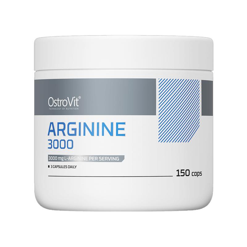 L-arginina, 1000 mg, 150 capsule, OstroVit