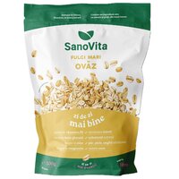 Fulgi de ovaz integral, 500 g, Sanovita
