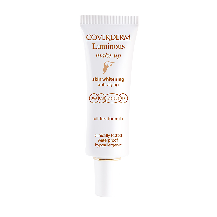 Fond de ten SPF50, F1, Luminous, 30 ml, Coverderm