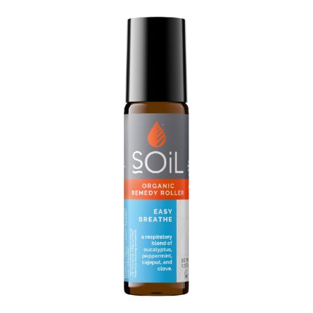 Roll-on cu uleiuri esentiale Easy Breathe, 10 ml, SOiL