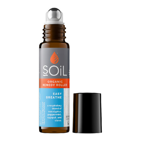 Roll-on cu uleiuri esentiale Easy Breathe, 10 ml, SOiL 694577