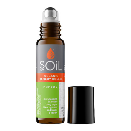 Roll-on cu uleiuri esentiale Energy, 10 ml, SOiL 694572