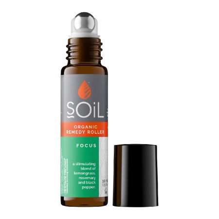 Roll-on cu uleiuri esentiale Focus, 10 ml, SOiL 694567