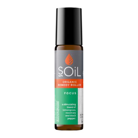 Roll-on cu uleiuri esentiale Focus, 10 ml, SOiL