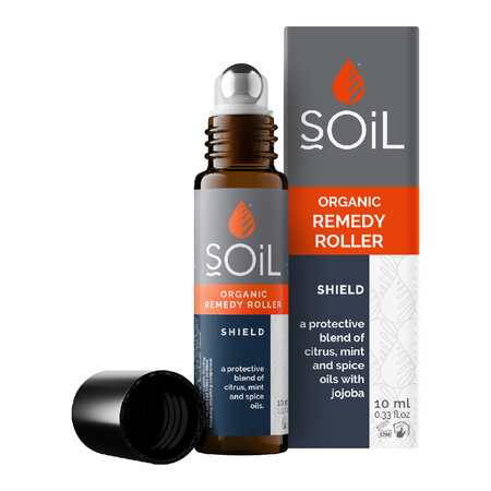 Roll-on cu uleiuri esentiale Shield, 10 ml, SOiL 694562