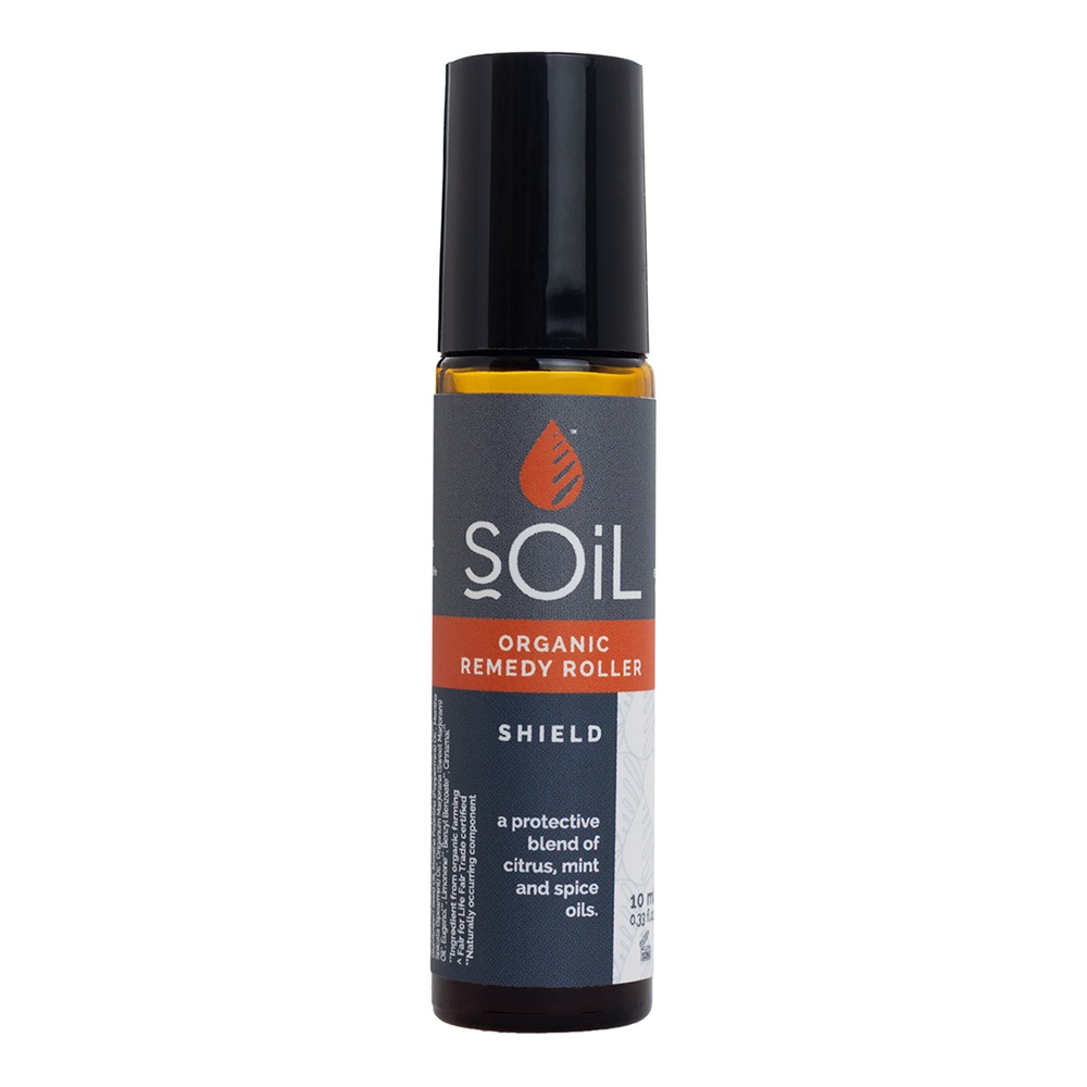 Roll-on cu uleiuri esentiale Shield, 10 ml, SOiL