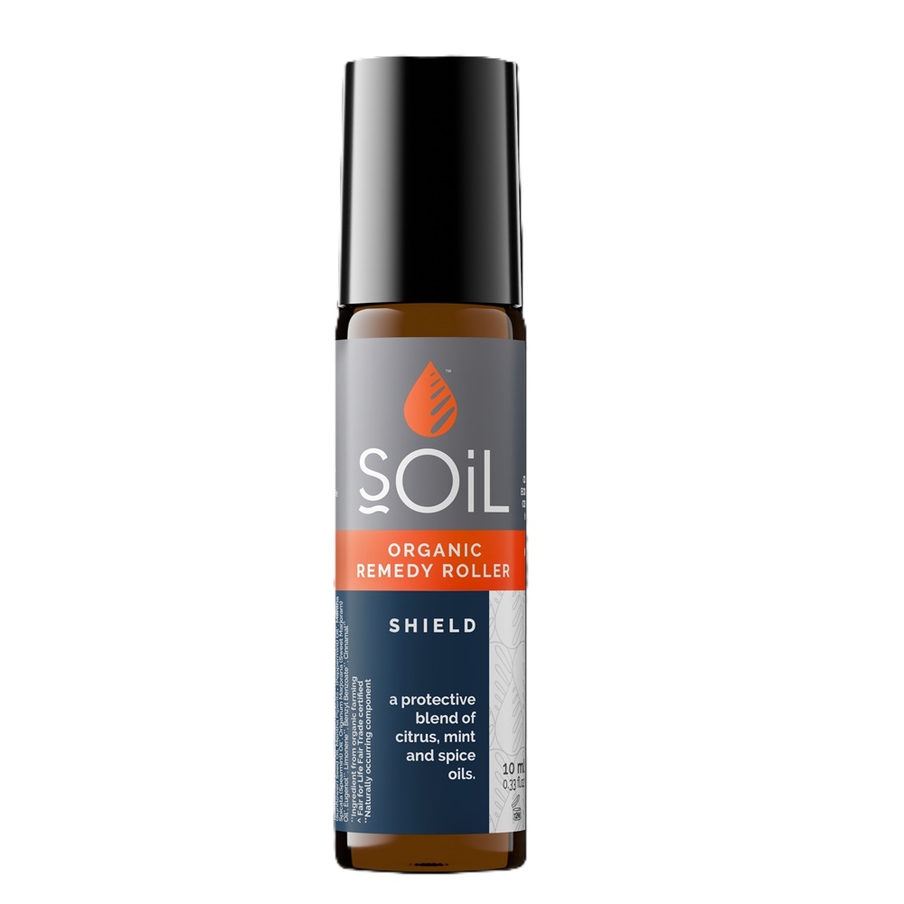 Roll-on cu uleiuri esentiale Shield, 10 ml, SOiL