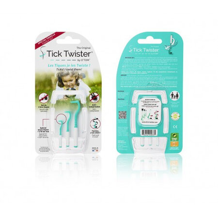 Set croseta extras capuse, 3 bucati, O'Tom Tick Twister 618005
