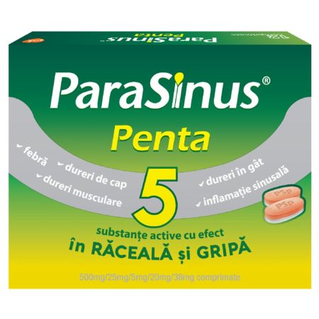 Parasinus Penta, 12 comprimate, Gsk