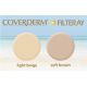 Crema de fata cu SPF40, Filteray Tinted Light Beige, 50 ml, Coverderm 580123