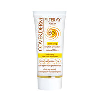 Crema de fata cu SPF60, Filteray Not Tinted, 50 ml, Coverderm