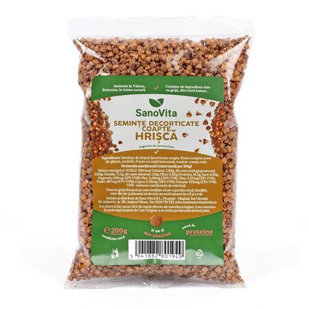 Seminte de hrisca, 200 g, Sanovita