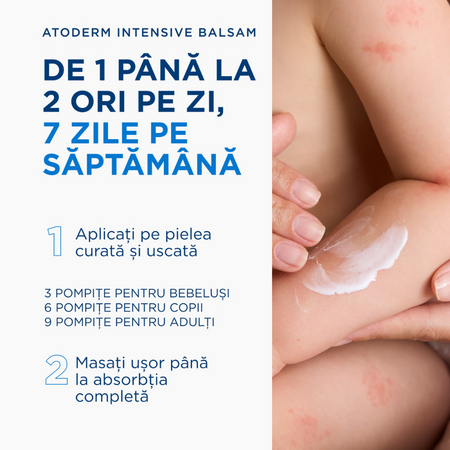 Balsam calmant pentru piele atopica Intensive Atoderm, 200 ml, derma 751685