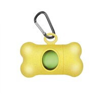 Dispenser pungi igienice galben Bamboo, 1 bucata, Rinaldo Franco SPA
