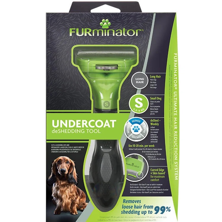 Trimmer profesional pentru caini de talie mica (4.5-9kg) cu blana lunga, 1 bucata, Furminator