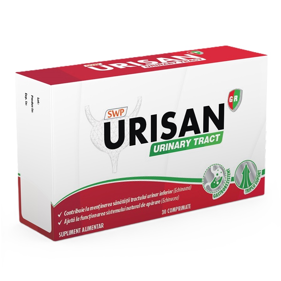 Urisan Urinary Tract, 30 comprimate, Sun Wave Pharma