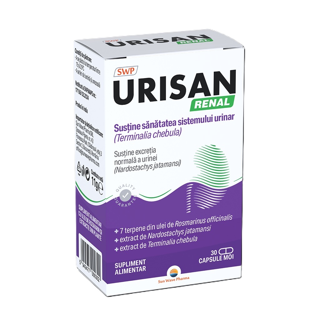 Urisan Renal, 30 capsule, Sun Wave Pharma