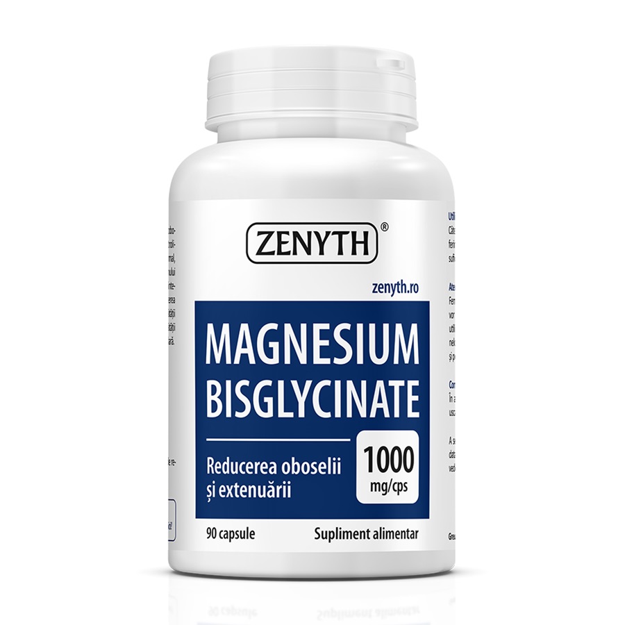 Magnesium Bisglycinate, 90 capsule, Zenyth