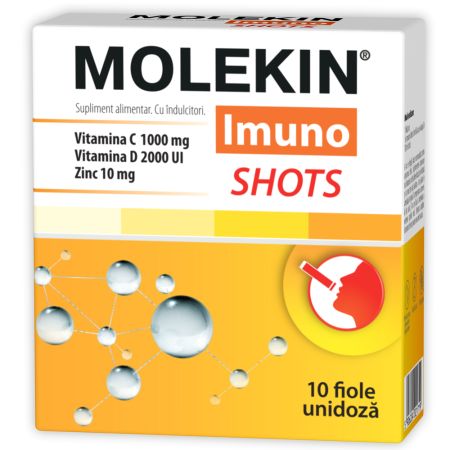 Molekin Imuno Shots, 10 fiole, Zdrovit