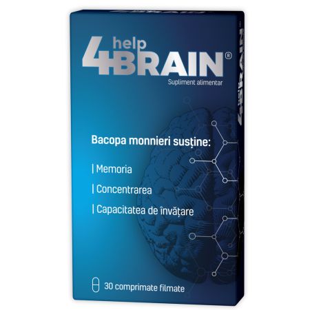 Supliment alimentar pentru memorie si concentrare Help 4 Brain, 30 comprimate, Zdrovit
