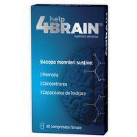 Supliment alimentar pentru memorie si concentrare Help 4 Brain, 30 comprimate, Zdrovit