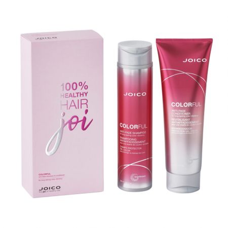 Pachet pentru longevitatea culorii sampon 300 ml si balsam 250 ml Colorful, Joico