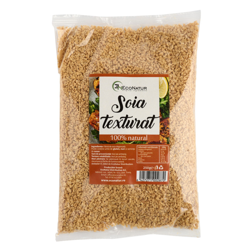 Soia texturat, 250 g, Econatur