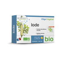 Supliment alimentar Iod Bio, 20 fiole, 3 Chenes