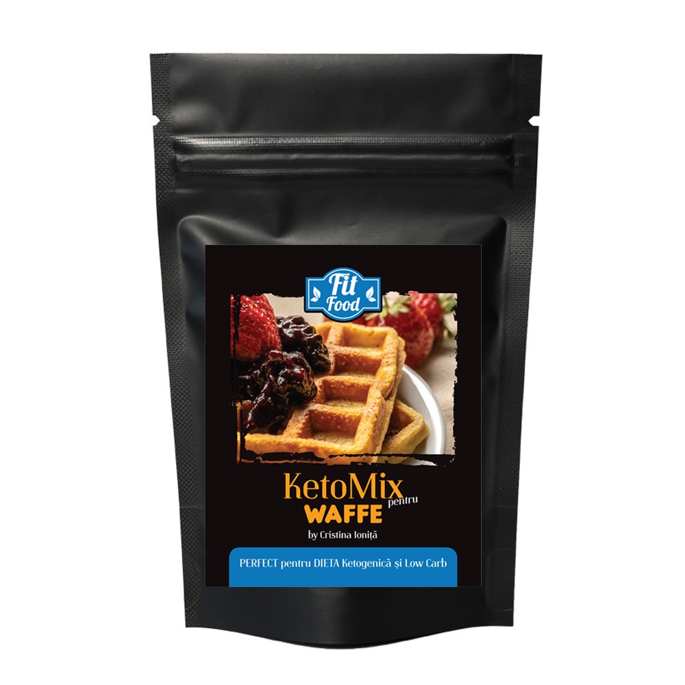 KetoMix Waffe, 400 g, Fit Food