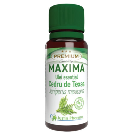 Ulei esential de Cedru de Texas, 10 ml, Justin Pharma