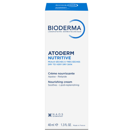 Crema pentru ten uscat si foarte uscat Atoderm Nutritive, 40 ml, Bioderma 752833