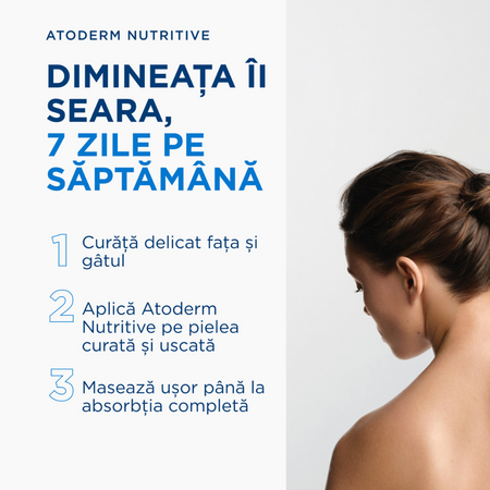 Crema pentru ten uscat si foarte uscat Atoderm Nutritive, 40 ml, Bioderma 752840