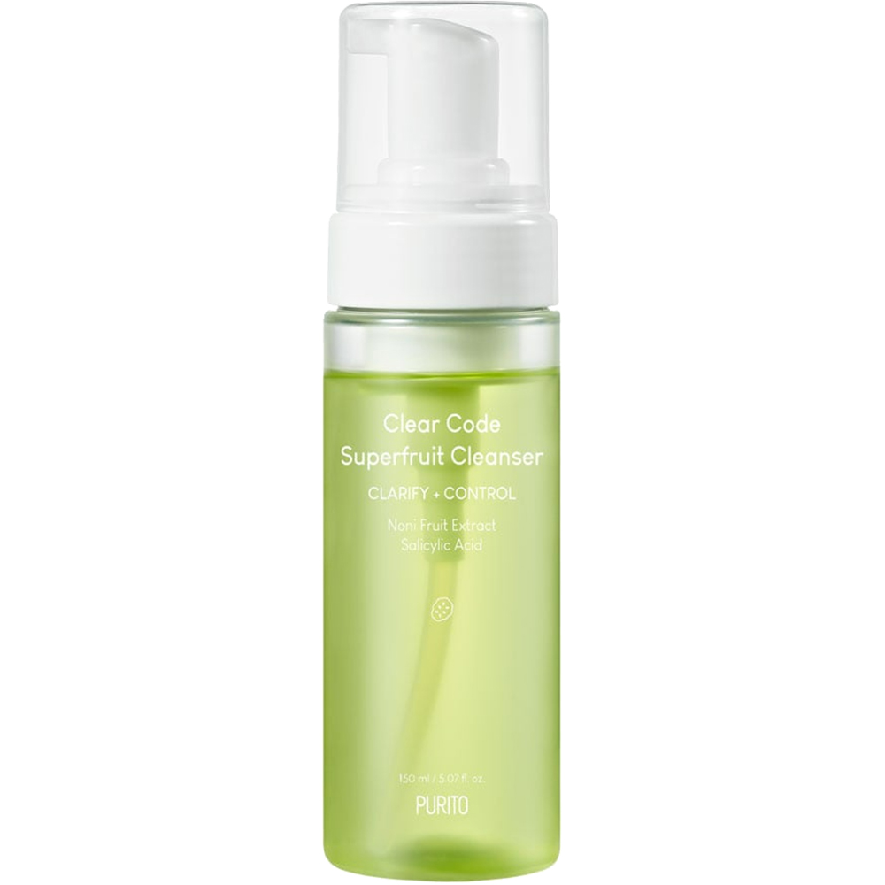 Gel de curatare vegan pentru ten gras si mixt Clear Code Superfruit, 150 ml, Purito