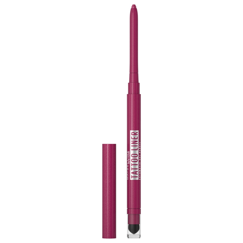 Creion mecanic pentru ochi Tattoo Liner Automatic Burgundy Break, 1 bucata, Maybelline