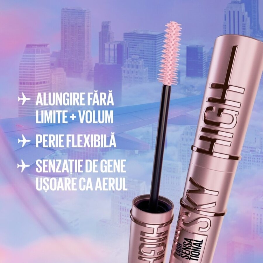 Mascara pentru alungire Lash Sensational Sky High Blue Mist : Farmacia ...