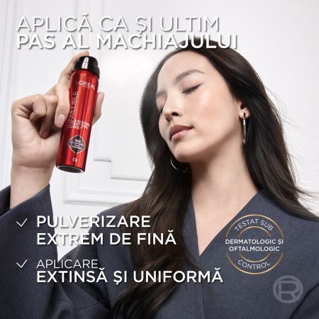 Spray pentru fixarea machiajului Infaillible 3 Second, 75 ml, L'Oreal Paris 696041