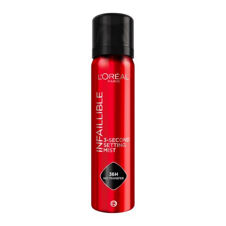 Spray pentru fixarea machiajului Infaillible 3 Second, 75 ml, L'Oreal Paris