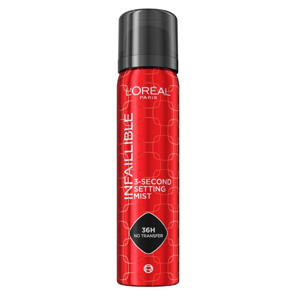 Spray pentru fixarea machiajului Infaillible 3 second, 75 ml, Loreal