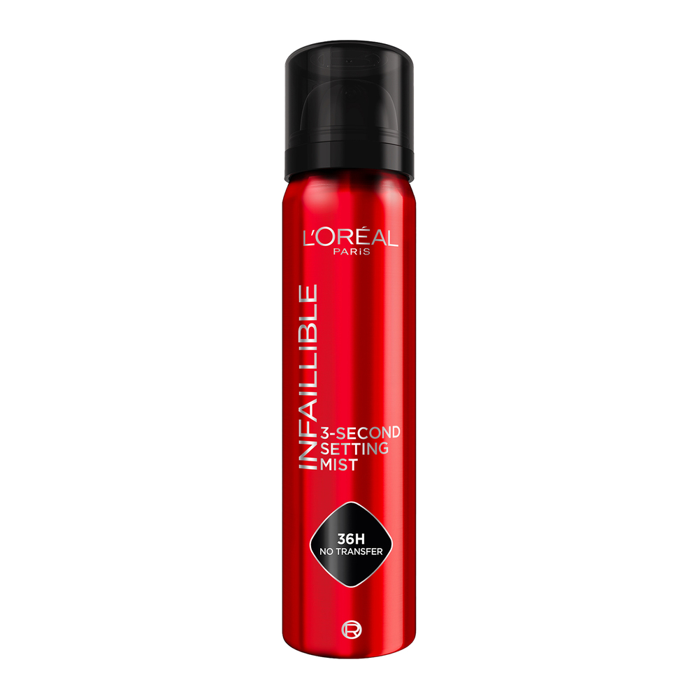 Spray pentru fixarea machiajului Infaillible 3 Second, 75 ml, L'Oreal Paris