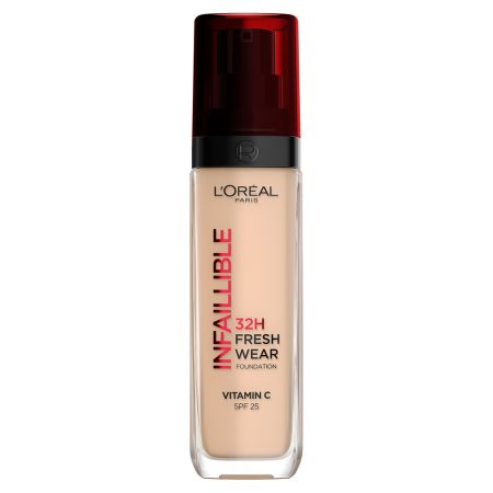 Fond de ten rezistent la transfer cu SPF 25 Nuanta 132 Infaillible 32H Fresh Wear, 30 ml, Loreal