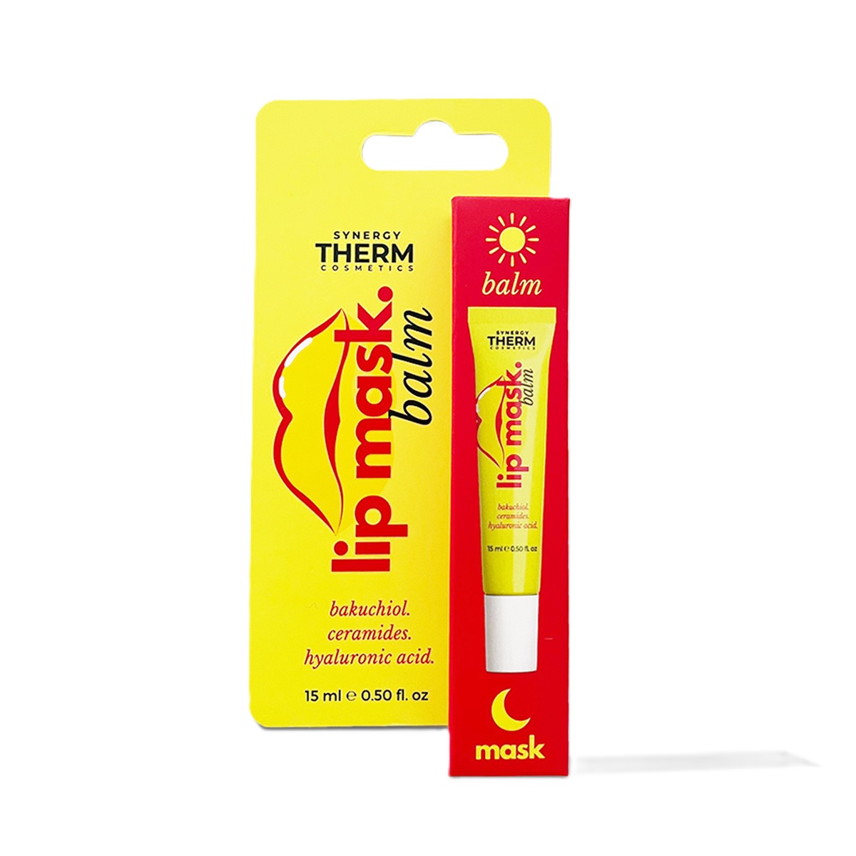 Masca pentru buze Lip Mask Balm, 15 ml, Synergy Therm