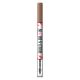 Marker pentru sprancene + gel de fixare Build a brow 255 Soft Brown, 1.4 g, Maybelline 581945