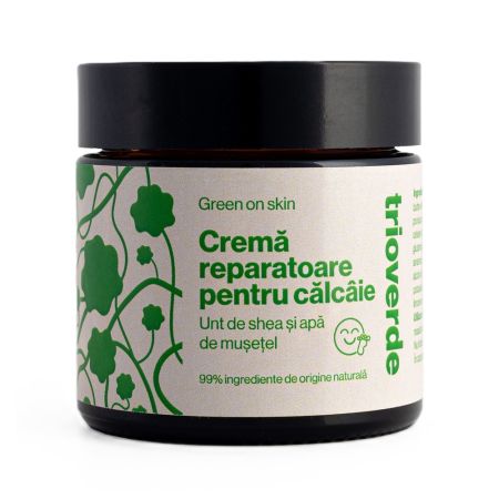 Crema Reparatoare pentru calcaie uscate, 60 ml, Trio Verde